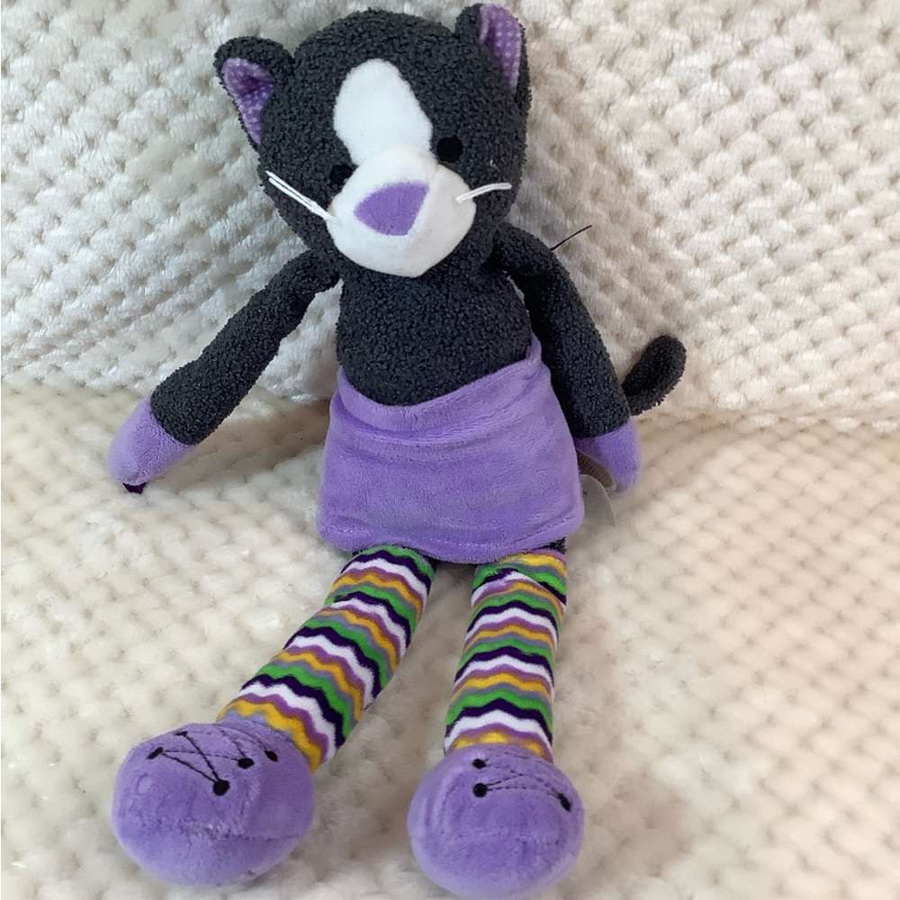 Scentsy Buddy Sidekick Cammy the Cat Plush Crinkle Legs 12 inches 🐈‍⬛